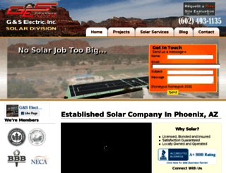 arizona-solar-electric.com screenshot