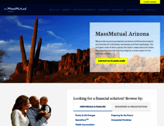 arizona.massmutual.com screenshot