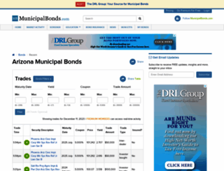 arizona.municipalbonds.com screenshot