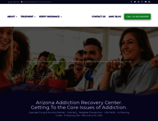 arizonaaddictioncenter.org screenshot