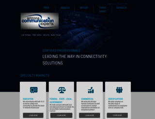 arizonacommunications.com screenshot