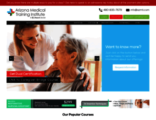 arizonamedicaltraininginstitute.com screenshot