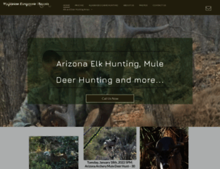 arizonamuledeerhunt.com screenshot
