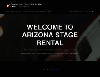 arizonastagerental.com screenshot