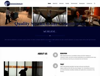 arjanitorial.com screenshot