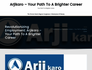 arjikaro.com screenshot