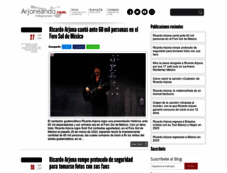 arjoneando.com screenshot