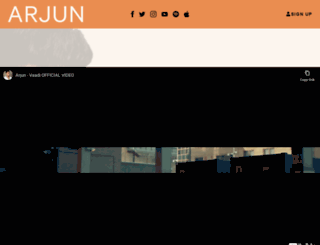 arjunofficial.com screenshot