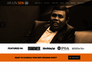 arjunsen.com screenshot