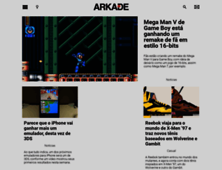 arkade.com.br screenshot