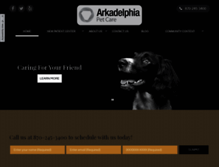 arkadelphiapetcare.com screenshot