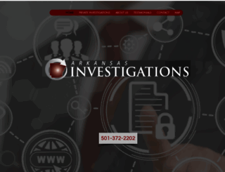 arkansas-investigations.com screenshot