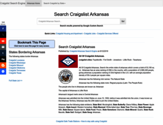 arkansas.craigs-list-search.com screenshot