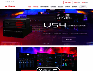 arkaospro.com screenshot