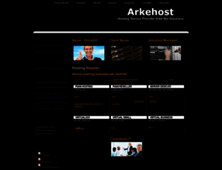 arkehost.com screenshot