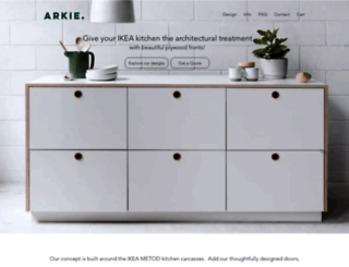 arkiedesigns.com.au screenshot