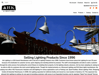 arklighting.com screenshot
