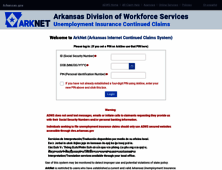 arknet.arkansas.gov screenshot