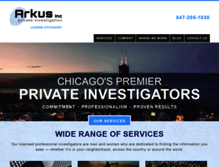 arkusinvestigators.com screenshot