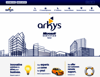 arkys.com screenshot