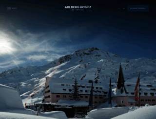 arlberg1800resort.at screenshot