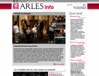 arles-info.fr screenshot