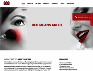 arlex.in screenshot
