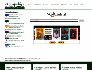 arlibrary.org screenshot
