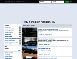 arlington-tx.showmethead.com screenshot