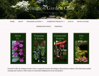 arlingtongarden.org screenshot