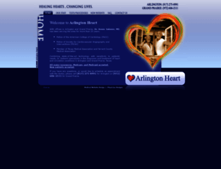 arlingtonheart.com screenshot