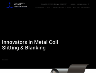 arlingtonmetals.com screenshot