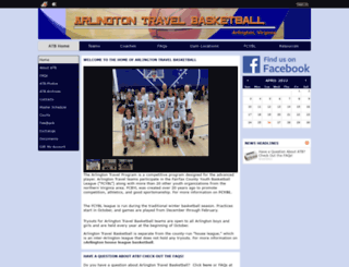 arlingtontravelbasketball.org screenshot