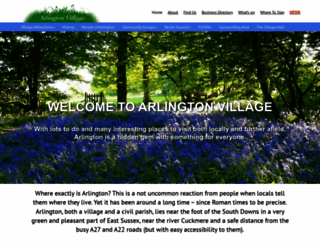 arlingtonvillage.co.uk screenshot