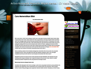 arlivakosmetik.wordpress.com screenshot