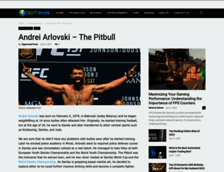 arlovski.com screenshot