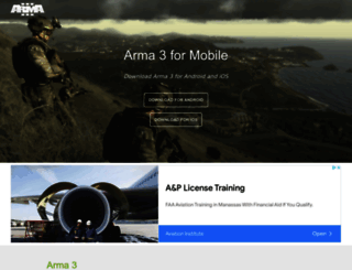 arma3.mobi screenshot