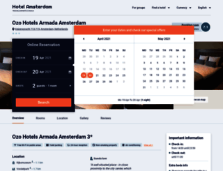 armada.hoteleamsterdam.net screenshot