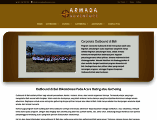 armadaadventure.com screenshot