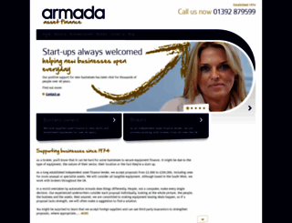 armadaassetfinance.com screenshot