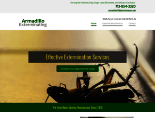 armadilloexterminating.com screenshot