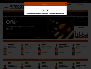 armagnac.com screenshot
