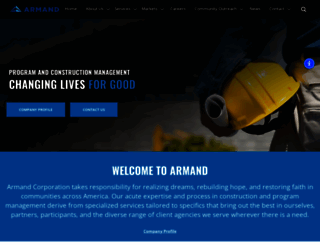 armandcorp.com screenshot