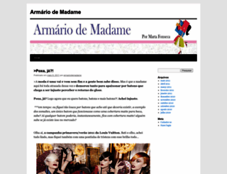 armariodemadame.com screenshot