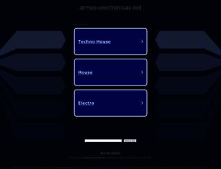 armas-electronicas.net screenshot