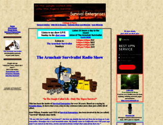 armchairsurvivalist.com screenshot