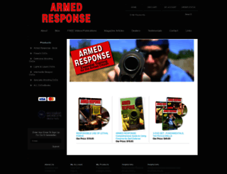 armedresponsetraining.com screenshot