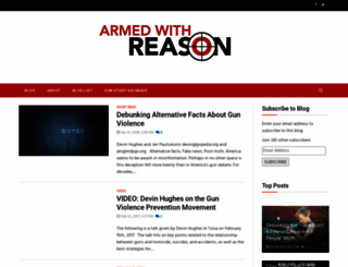 armedwithreason.com screenshot