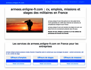 armees.enligne-fr.com screenshot