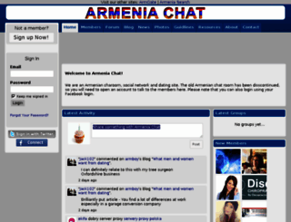 armeniachat.com screenshot